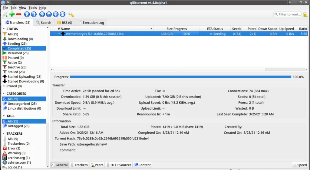 qBittorrent