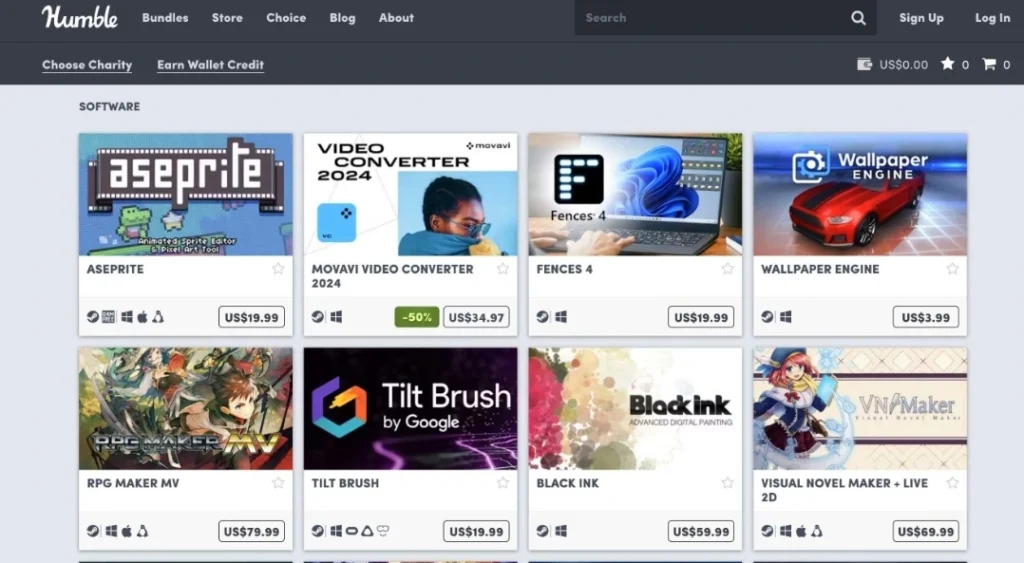 Humble Bundle for Game Bundles: 20 Best Free Software Download sites