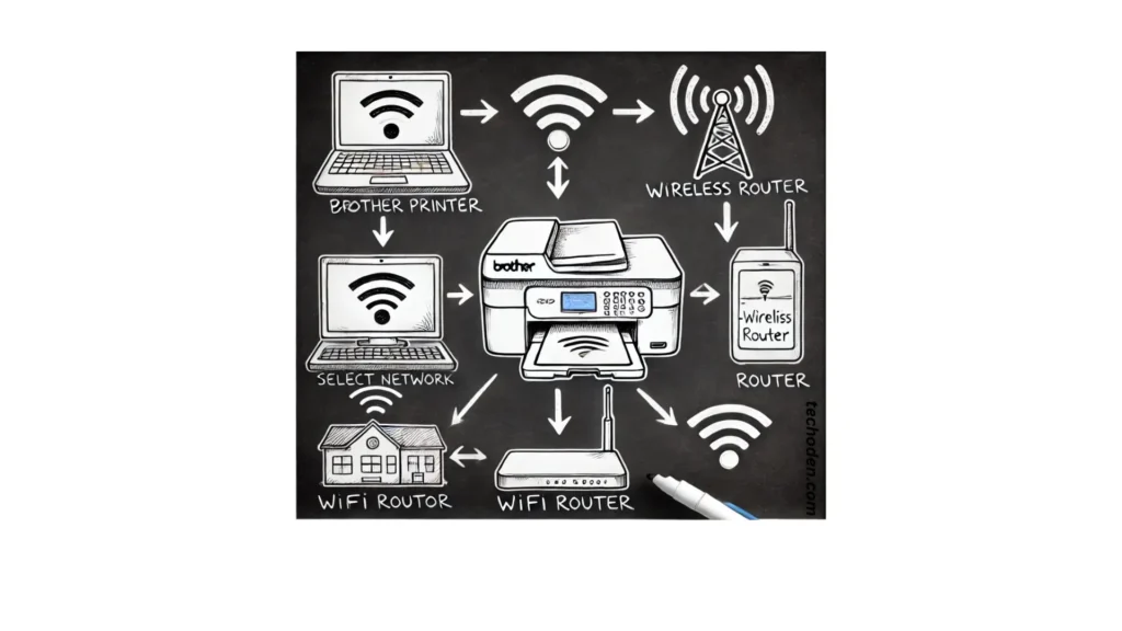 Connect to Your Brother Printer via Wireless Router